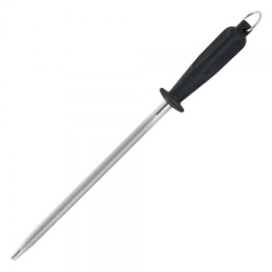 Stalka, ostrzałka do noży, diamentowa, L 255 mm