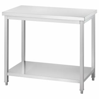 Stół centralny z półką 800x700x850 mm skręcany