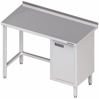 Stół przyścienny z szafką (P),bez półki 1500x700x850 mm