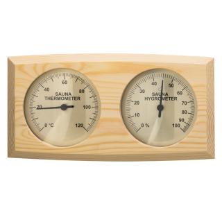 Termo-Higrometr Sosna Termometr z higrometrem do sauny 271-THBP