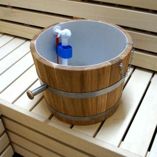 Wiadro prysznicowe do sauny (dębowe, 30 litrów) Wiadro prysznicowe do sauny (30 litrów)
