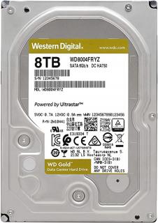 Dysk twardy WD Gold 8TB 8000GB WD8004FRYZ