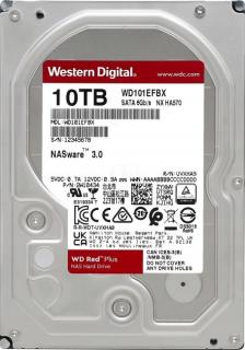 Dysk twardy WD Red Plus 10TB 10000GB WD101EFBX NAS