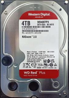 Dysk twardy WD Red Plus 4TB WD40EFPX 256MB cache 5400RPM SATA3 3.5"