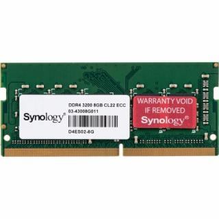 Pamięć RAM Synology D4ES02-8G DDR4 8GB 3200MHz ECC D4ES02-8G DS723+ DS923+ DS1522+ DS1621+ DS1821+ RS822+ RS822RP+ RS1221+