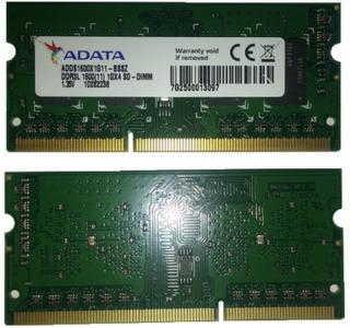 Pamięć SODIMM DDR3L 1GB 1600MHz CL11 Low Voltage 1.35V Adata