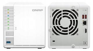 Serwer plików NAS QNAP TS-364-4G Intel QUAD 3x HDD
