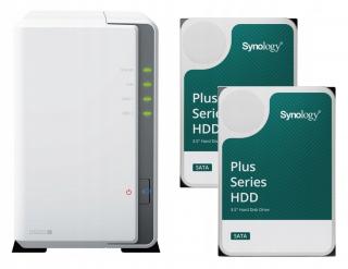 Serwer plików NAS Synology DS223j + 2x 4TB Synology HAT3300-4T