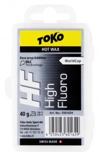Smar bazowy wysokofluorowy Tribloc HF Black Hot Wax 40 g TOKO