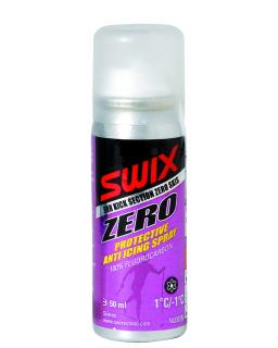 Smar biegowy 100% fluor w spray Zero Protective Anti Icing Spray 50 ml SWIX