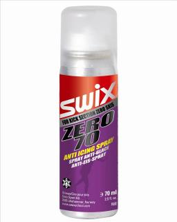 Smar biegowy w spray do nart z łuską Zero 70 Anti Icing Spray 70 ml SWIX