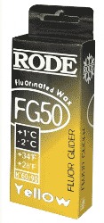 Smar fluorowy Glide Fluor FG50 Yellow 50 g Rode