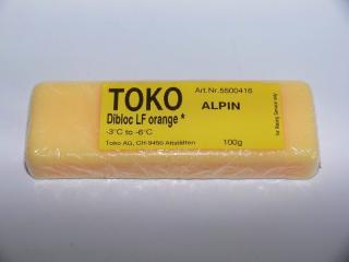 Smar serwisowy fluorowy LF Dibloc Orange 100 g Toko