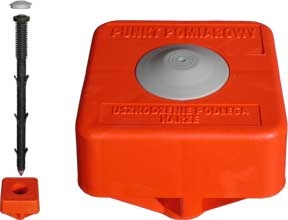 Punkt pomiarowy / graniczny PLASTMARK (opcja 40cm lub 50 cm)
