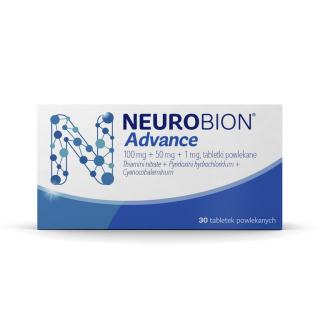 Neurobion Advance 100mg+50mg+1mg 30tabl - niedobór wit z grupy B