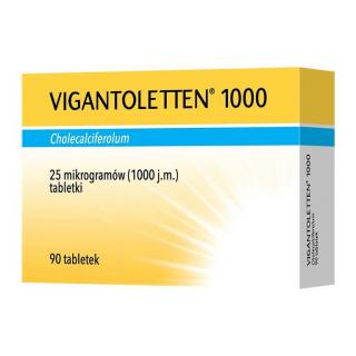 VIGANTOLETTEN 1000, 90 tabletek