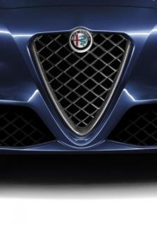 Grill Scudetto z włókna węglowego Alfa Romeo Giulia Quadrifoglio