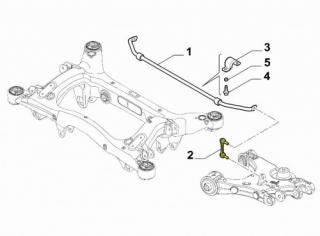 Łącznik stabilizatora tył Alfa Romeo Giulia Stelvio