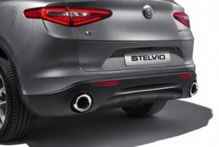 Nakładka zderzaka tylnego Alfa Romeo Stelvio z hakiem holowniczym