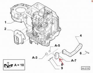 Nowy oryginalny zawór klimatyzacji Fiat Ducato 2006-