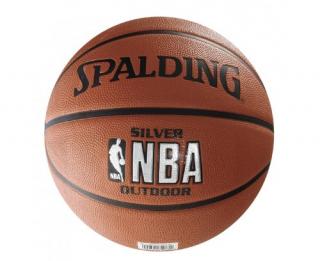 Piłka do koszykówki Spalding NBA SILVER out