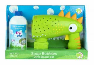 Bańki Fru Blu Blaster Dino + płyn 0,4L, aparat do baniek