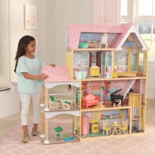 KidKraft, Willa Lola Drewniany domek dla lalek 131cm