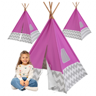 Namiot Tipi dla dzieci różowy, KidKraft