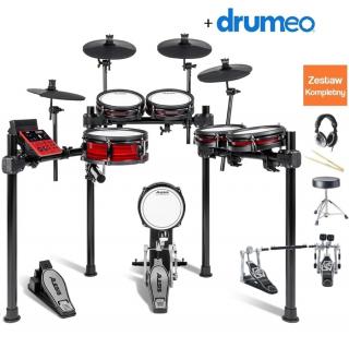 Alesis Nitro Pro XL + Stołek + Słuchawki + Twin