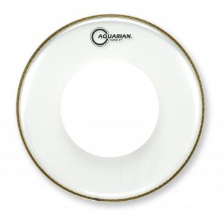 Aquarian Super-2 Clear Power Dot 10"