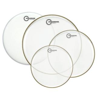 Aquarian Super-2 Clear Set 10",12",16",14"