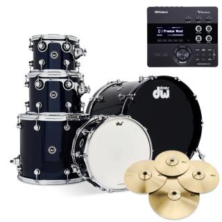 DW-E Perkusja Wireless 20" Lakier + Talerze + TD27