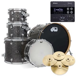 DW-E Perkusja Wireless 20" Okleina + Talerze + TD27