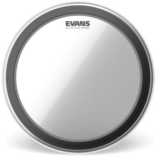 Evans Bass GMAD Clear 18"