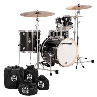 Ludwig Breakbeats Black Sparkle Shell Set