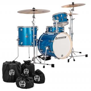 Ludwig Breakbeats Blue Sparkle Shell Set