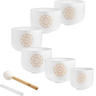 Meinl Crystal Singing Bowl Solfeggio Set