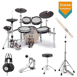 Pearl E/Merge Hybrid + Hardware + Słuchawki +Pałki