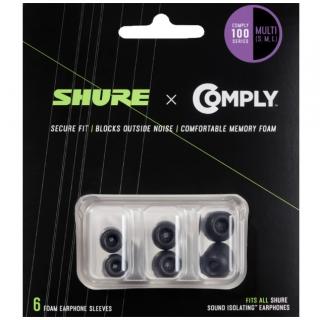 Shure EACYF1-6KIT Zestaw nakładek na słuchawki Mix