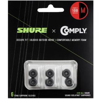 Shure EACYF1-6M Zestaw nakładek na słuchawki M