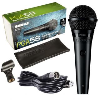 Shure PGA58-XLR-E Mikrofon Dynamiczny