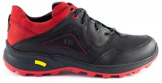 Buty męskie trekkingowe SAL07 czarne z czerwonym