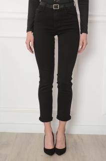 Spodnie jeans klasyczne czarne Cordie Rozmiar: XS
