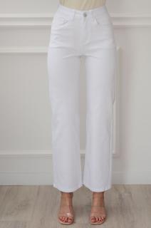 Spodnie jeans wide leg białe Flippy Rozmiar: XL