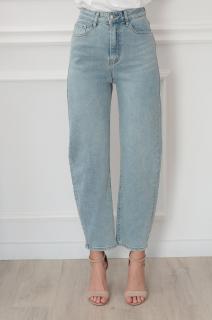 Spodnie jeansowe MOM FIT retro niebieskie Gapsy Rozmiar: L