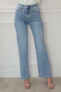 Spodnie jeansowe wide leg jasno niebieskie Maipy Rozmiar: L