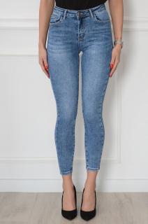 Spodnie jeansowe wysoki stan niebieskie Holt Rozmiar: XS