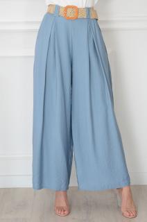 Spodnie tkaninowe wide leg jeans Ghanni Rozmiar: UNI