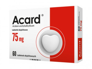 Acard 75 mg tabletki 60 szt