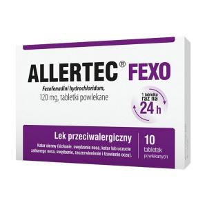 Allertec Fexo 120mg tabletki x 10 szt.
